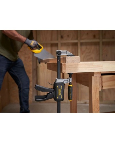 Струбцина Stanley FatMax гібридна, 300мм, тиск мін/макс 136/374 кг (FMHT83006-0)