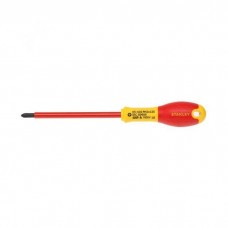 Викрутка Stanley FatMax VDE 1000V електрика PH2х125мм (0-65-416)