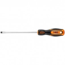 Викрутка Neo Tools шліцева 6.5x150 мм, CrV (04-175)