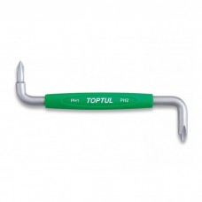 Викрутка Toptul вороток хрестова S-подібна PH1xPH2 (FBKA0102)