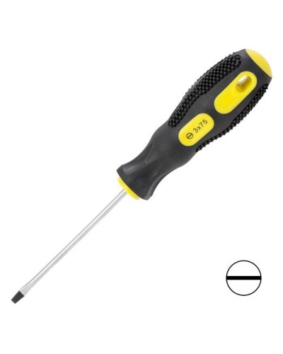 Викрутка Sigma шліцева SL3.0x75мм CrV (4006301)