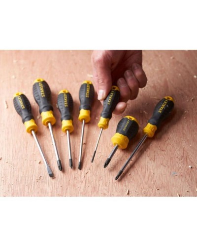 Викрутка Stanley Cushion Grip, SL 2,5x60мм, з паралельним джалом. (STHT16151-0)