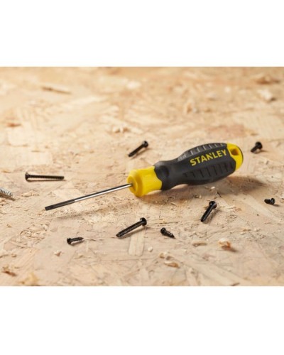 Викрутка Stanley Cushion Grip, SL 2,5x60мм, з паралельним джалом. (STHT16151-0)