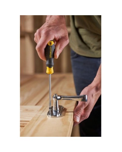 Викрутка Stanley Cushion Grip, SL 5.5x100мм, з жалом, що розширюється. (STHT16146-0)