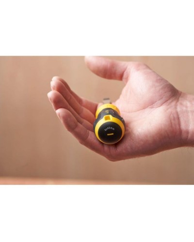 Викрутка Stanley Cushion Grip, SL 6,5x45мм, з жалом, що розширюється. (STHT16147-0)