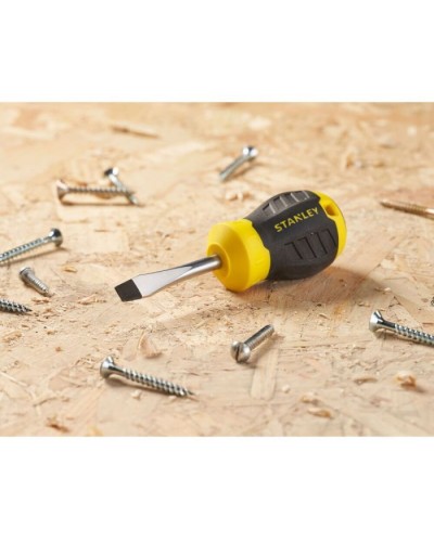 Викрутка Stanley Cushion Grip, SL 6,5x45мм, з жалом, що розширюється. (STHT16147-0)
