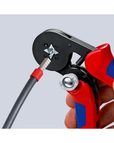 Затиск для клем KNIPEX з автоналаштуванням (97 53 04)