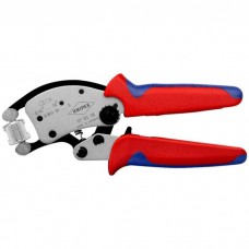 Затиск для клем KNIPEX з поворотною головкою, для контактних гільз (97 53 18)