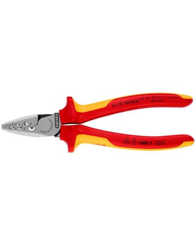 Затиск для клем KNIPEX для тонкостінних контактних гільз (97 78 180)