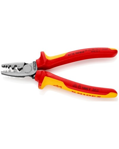 Затиск для клем KNIPEX для тонкостінних контактних гільз (97 78 180)