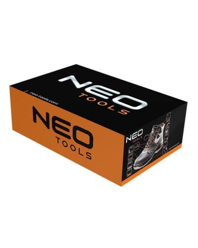Черевики робочі Neo Tools утеплені, шкіра, антиковзання, підносок до 200 Дж, p.44 (82-145)