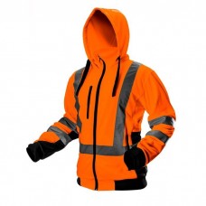 Куртка робоча Neo Tools Basic, XL(54), підвищеної видимості, полиэстер, 240 г/м2, пом (81-746-XL)