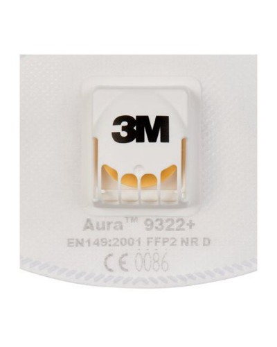 Респіратор 3M Aura 9322+ захист рівня FFP2 з клапаном 1 шт. (4054596041226)