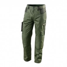 Штани робочі Neo Tools CAMO Olive, розмір S (48), 255 г/м2,кишені та петлі для інст (81-222-S)