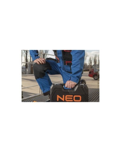 Штани робочі Neo Tools HD+, розмір S (48), 275 г/м2,бавовна, з відсіком для наколін (81-225-S)