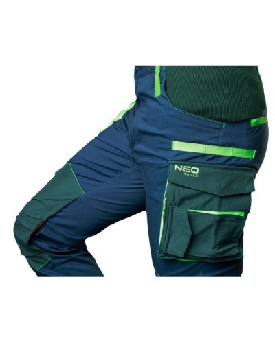 Штани робочі Neo Tools Premium, розмір XL (54), 270 г/м2, еластан з посиленою ткани (81-226-XL)