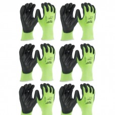 Захисні рукавиці Milwaukee Hi-Vis Cut размер L/9, 12 пар (4932492915)