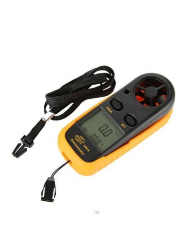 Анемометр Benetech цифровий 0,1-30м/с, -10-45°C (GM816)