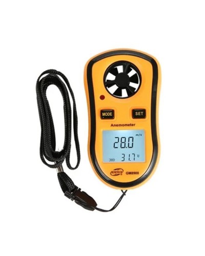 Анемометр Benetech цифровий крильчастий 0,1-30м/с, -10-45°C (GM8908)