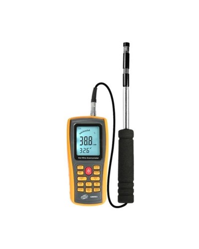 Анемометр Benetech термоанемометр професійний USB 0,3-30 м/с, 0-45°C (GM8903)