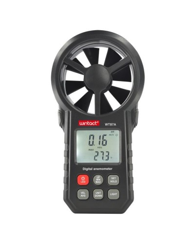 Анемометр Wintact крильчастий 0,3-30м/с, -10-45°C (WT87A)