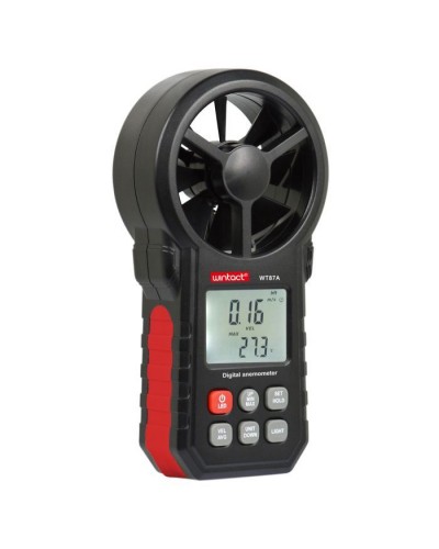 Анемометр Wintact крильчастий 0,3-30м/с, -10-45°C (WT87A)