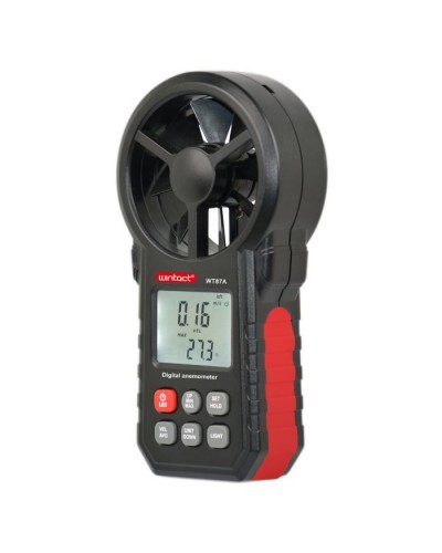 Анемометр Wintact крильчастий 0,3-30м/с, -10-45°C (WT87A)