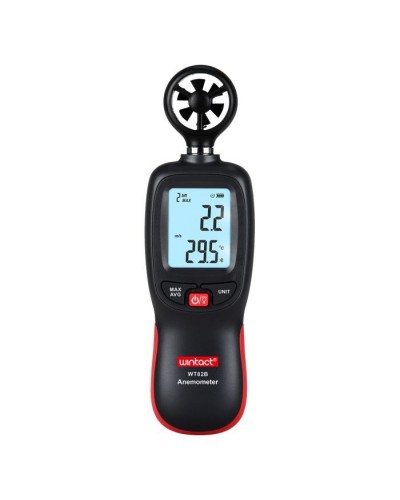 Анемометр Wintact крильчастий Bluetooth 0,3-30 м/с, -10-45°C (WT82B)
