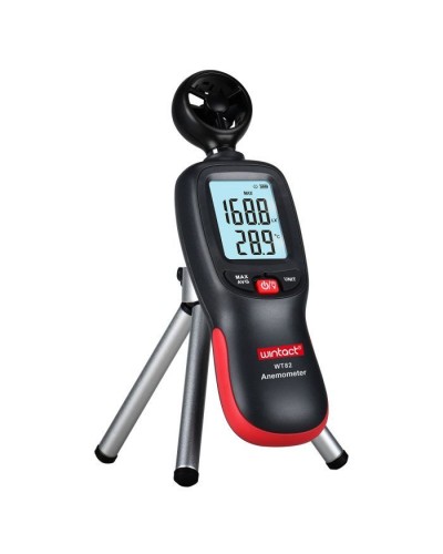 Анемометр Wintact цифровий крильчастий 0,3-30м / с, -10-45°C (WT82)