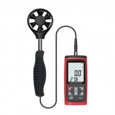 Анемометр Benetech цифровий з виносною крильчаткою 0,3-45м/с, 0-45°C, 10-90% (GT8915)