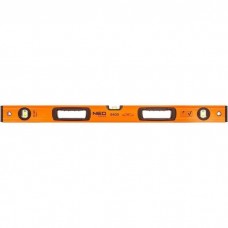 Рівень Neo Tools S 400 алюмінієвий, 80 см, 3 капсули, 2 отвори для рук (71-143)