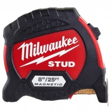 Рулетка Milwaukee STUD GEN II 8M(25ае)/33мм, футова (4932471629)