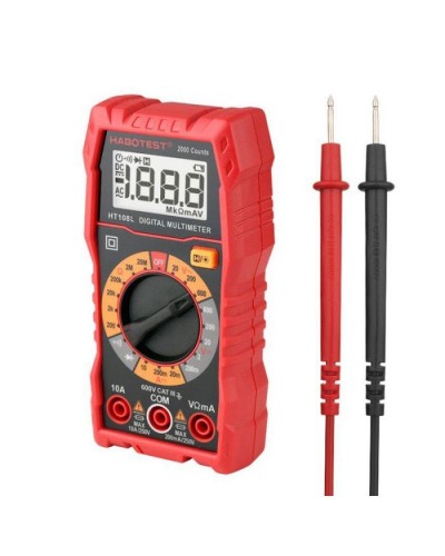Цифровий мультиметр Habotest HT108L DC600V/10A, AC600V (HT108L)