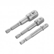 Адаптер для інструменту Tolsen комплект 1/4 ",3/8" x65мм 1/2 "x70мм, 3 шт (77864)