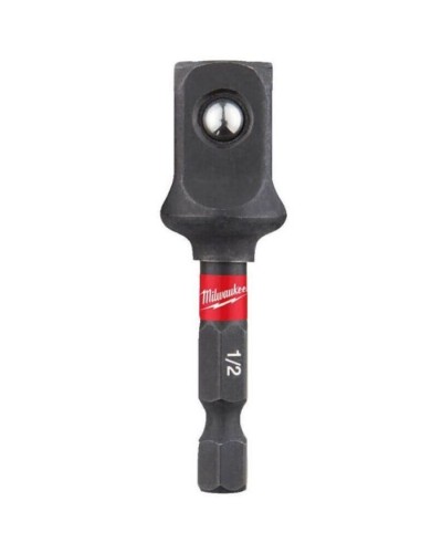 Адаптер для інструменту Milwaukee ShW 1/4"HEX - 1/2" квадратний хвостовик (4932478803)