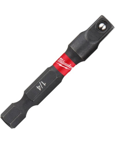 Адаптер для інструменту Milwaukee ShW з 1/4"HEX на 1/4" квадратный хвостовик (4932471826)