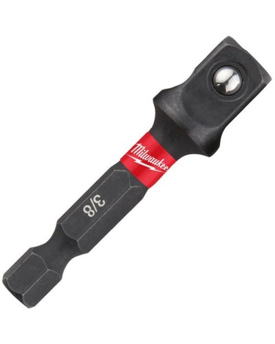 Адаптер для інструменту Milwaukee ShW з 1/4"HEX на 3/8" квадратний хвостовик (4932478054)
