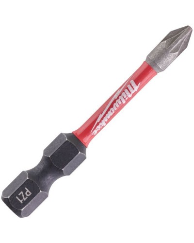 Біта для шуруповерта Milwaukee SHOCKWAVE, PZ1, 50мм 1шт (4932471566)