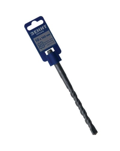 Бур Зеніт "ПРОФІ" SDS-Plus 10х160 мм, спіраль 4S (20010160)