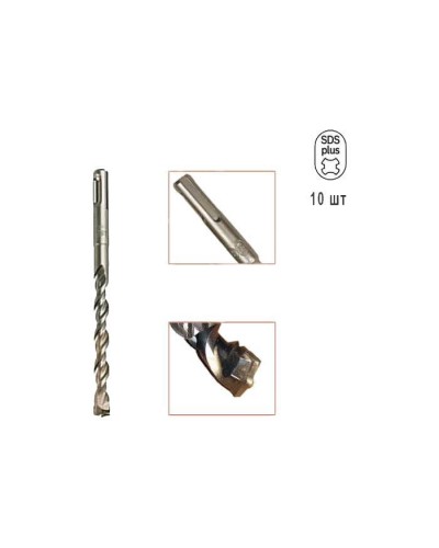 Бур DeWALT SDS-Plus EXTREME2 6x100x160мм, 10шт (DT9815)