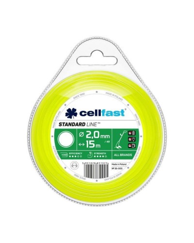 Жилка косильна Cellfast коло 2.0 x 15м (35-003)