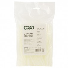 Клейові стержні Grad 8×200мм 1кг прозорі (2701025)