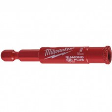 Коронка Milwaukee алмазна Diamond Plus 10мм, з хвостовиком (49560509)
