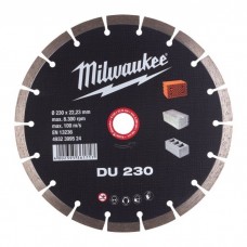 Круг відрізний Milwaukee алмазний DU 230, 230мм (4932399524)