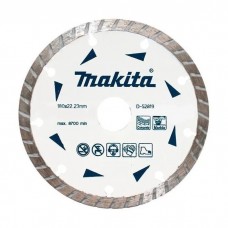Круг відрізний Makita алмазний по бетону та мармуру турбо 180x22.23 мм (D-52819)
