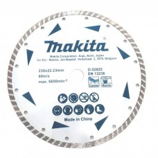 Круг відрізний Makita алмазний по бетону та мармуру турбо 230x22.23 мм (D-52825)