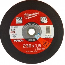 Круг відрізний Milwaukee по металу, SCS 41/230х1,9 PRO+, 230мм (4932451490)