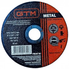 Круг відрізний GTM 125x1,6x22 (GTM_125_16_22)