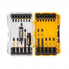 Набір біт DeWALT EXTREME FLEXTORQ, Phillips,Pozidriv, Torx, Slotted, L = 25, 57, 85 мм, 25 шт, кейс (DT70730T)
