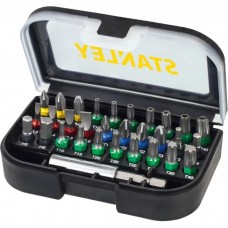 Набір біт Stanley Ph1,2,3x1, Pz 1,3x1, TH30, TH40, T25, L=60 мм, 31 шт, кейс (STA60490)